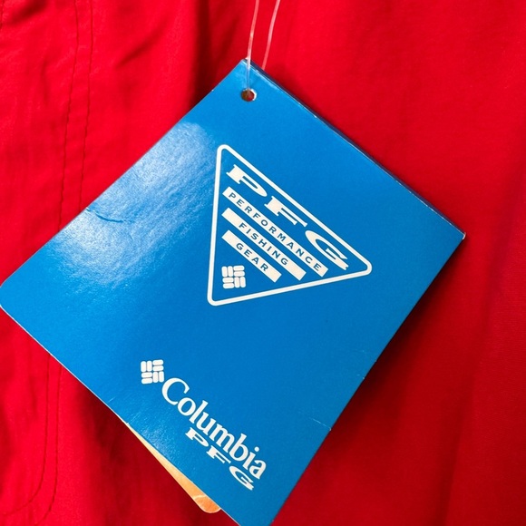 Columbia PFG Backcast III Water Shorts Red - Picture 13 of 14